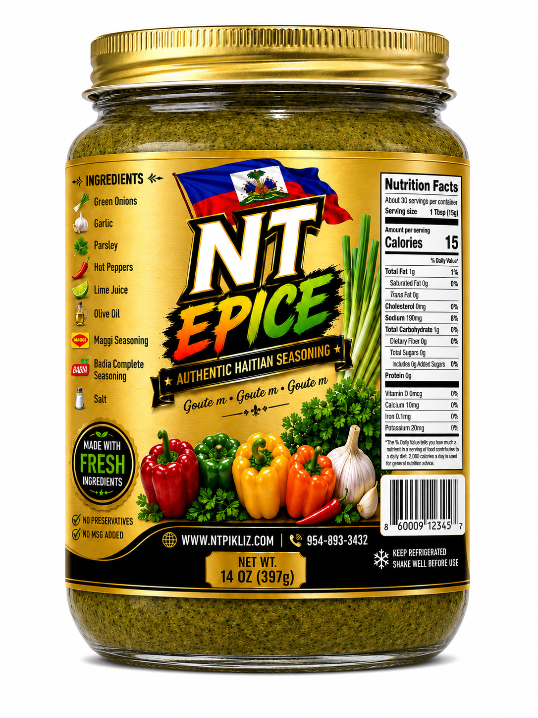 NT EPICE - 14 OZ